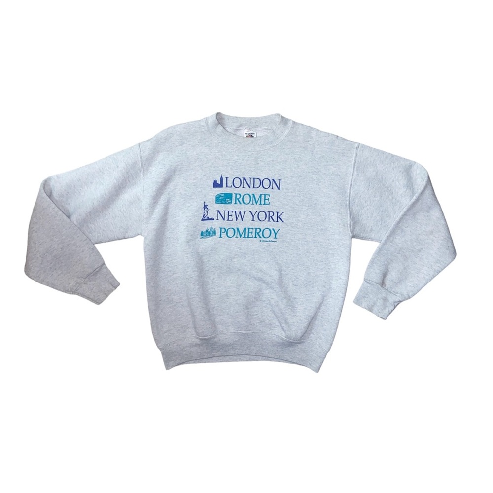 Vintage Heather Grey Crewneck